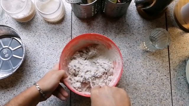 Ржаной хлеб на закваске в духовке)) смотреть онлайн