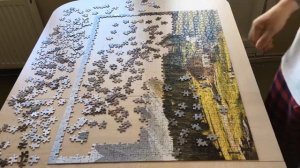 Собираю puzzle 1000 деталей в Timelapse