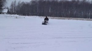 Самодельная "мото-собака".