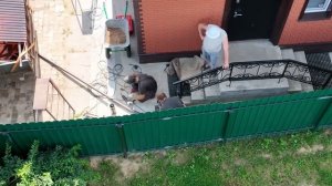 Навес над крыльцом независимо от дома