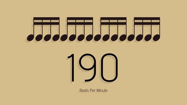 BPM = 190　メトロノーム - metronome - 16分 смотреть онлайн
