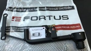 Рено Дастер с механической коробкой передач. Установка противоугонного замка Фортус (мультилок)