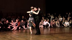 Tango: Noelia Hurtado y Carlitos Espinoza, 25/04/2015, Brussels Tango Festival #1/3
