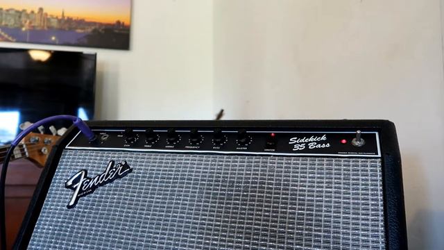 Fender Sidekick 35 Bass Amp смотреть онлайн
