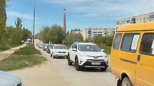 Автопробег 09 05 2023 г  Волгоградская область город Котово