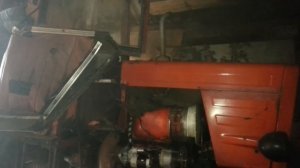 Запуск трактора Т-25 с редукторным стартером