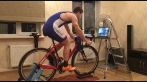 Тренировка велостанок @80% 1hour