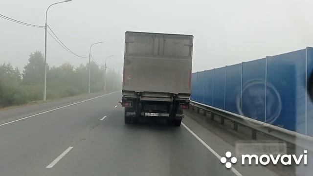 Новосибирск - Томск. Везём ткань в рулонах.