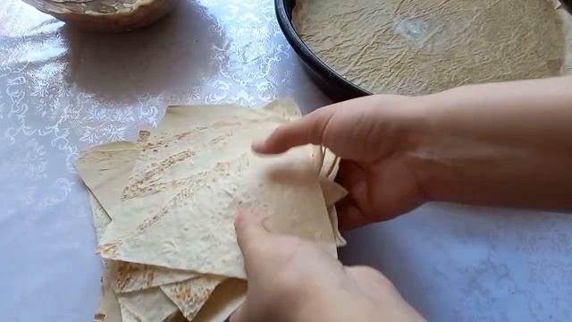 Очень вкусный рецепт лаваша с начинкой ?Өте дәмді тіскебасар #рек#лавашсначинкой  #вкусно#реки#обед