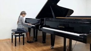 К.Черни Этюд до мажор соч.299 №7  исп. Вавара Паршина