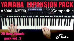 Yamaha Expansion Pack for Yamaha Genos, Tyros 5, SX, PSRs etc. • 25 NEW Voices Pack vol. 2