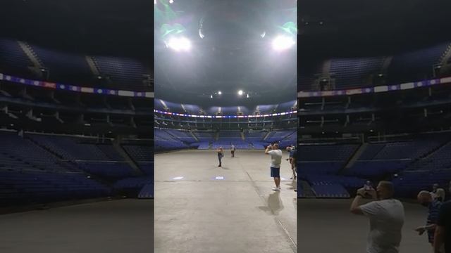 O2 London arena bowl view from the stage