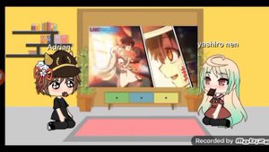 реакция ханако и яширо на  хананене🤎💙