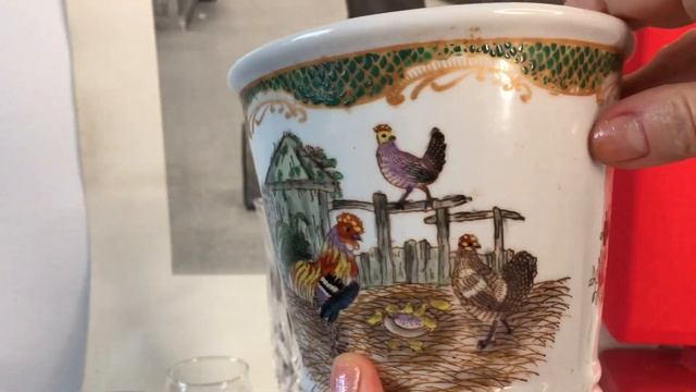 СТЕКЛО ВИНТАЖНОЕ✨ЧАЙНИК  MOUSTIERS