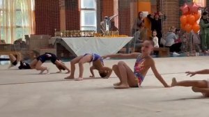 мои первые выступления. ОФП. художественная гимнастика. 29 октября 2022г.