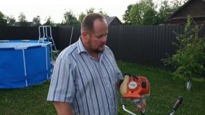 Триммер Stihl FS 55 не набирает обороты.mp4