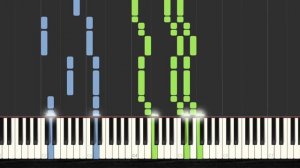 🎹 How to Play Der Bettelstudent – Carl Millöcker ✔️ | 【2022】Easy Slow Piano Tutorial (Synthesia)