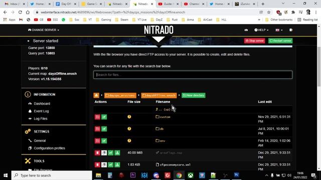DayZ Console Modding Beginners Guide: How To Change Server Map From Cherarus To Livonia