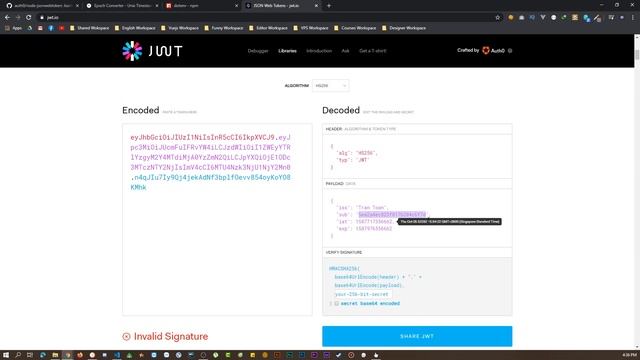 #05 | JWT (Json Web Token) trong Authentication - RHP Team смотреть онлайн