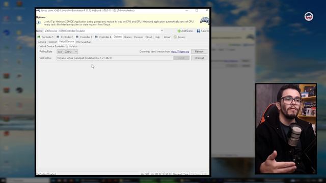 x360ce e o ERRO no VIRTUAL DEVICE DRIVER, RESOLVA AGORA para JOGAR com CONTROLE XBOX no PC GAMER смотреть онлайн