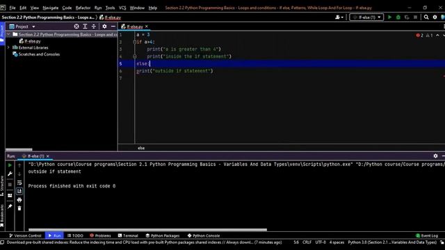 Python Programing | Python Basics #1 | What Is If & Else | Learn Python