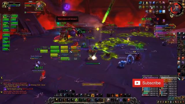 🗡️ Heroic Hivemind Ny'alotha WOW Raid смотреть онлайн