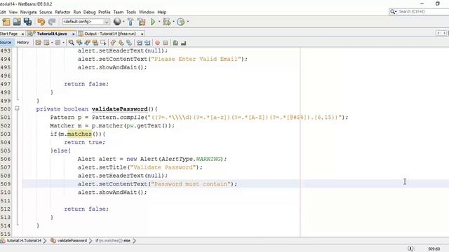 JavaFX 8 Tutorial 37 - Password Validation смотреть онлайн