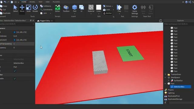 Roblox Studio | Selection Box смотреть онлайн