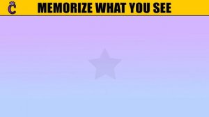 How is your memory? | Memory Test | 2020 | Brain Games | Picture Puzzle Brain Teaser