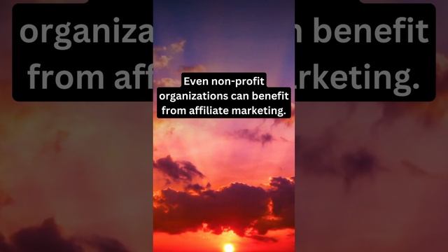 Affiliate Marketing "Fact 69: Affiliate Marketing in Non-Profit Organizations"