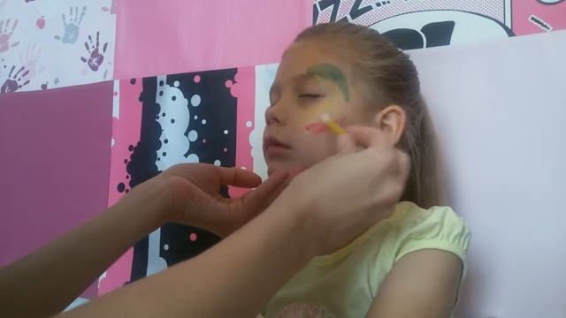 Аквагрим / Рисуем Бабочку смотреть онлайн