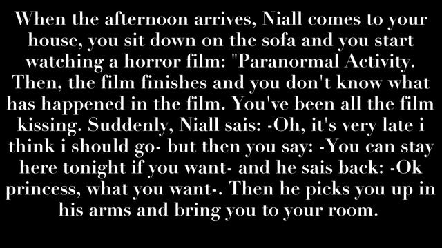 Niall Horan Sweet Imagine (Part 2) смотреть онлайн