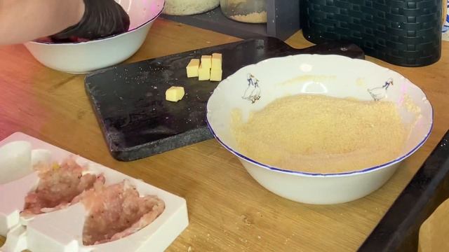 SUB Как приготовить котлету по-донбасски?Украинская кухня #готовимдома #домашняяеда #рецепт