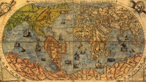 Карта мира 1565 год (что было до глобального потопа)