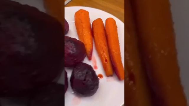 Запекаем овощи на винегрет