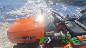 Такого трактора ещё не было смотри KUBOTA KJ11 японский мини трактор в PROGRESS AVTO Новосибирск
