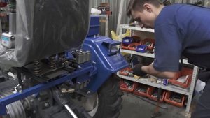 Сборка трактора СКАУТ Т-25 из комплектующих