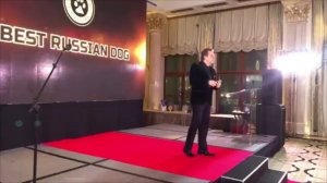 Дмитрий Галихин на мероприятии “Best russian dog”