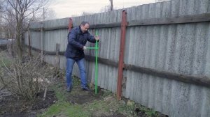 как пробурить отверстие в земле возле стены и препятствия
