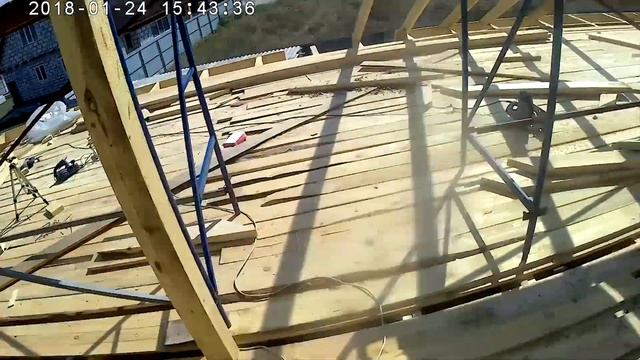 сборка сложной, многоскатной крыши, стропила.СЕРИЯ 2. смотреть онлайн