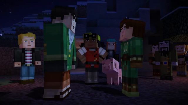 Дорога в Дальние Земли ► Прохождение ► Minecraft: Story Mode #7 смотреть онлайн