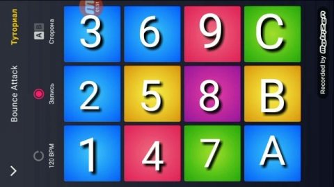 Обучение/ Как на Drum Pad Machine играть мелодию Bounce Attack #DrumPadMachine