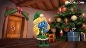 Смурфик поздравляет с новым годом!