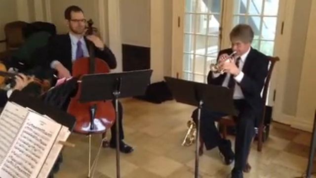 Mouret Rondeau Trumpet and String Trio смотреть онлайн