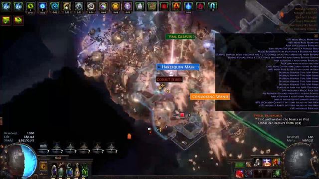 [3.13] Spellslinger Low Life Volatile/Dead Detonate Dead Necromancer vs T19 100% Delirious смотреть онлайн