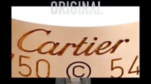 УЧИМСЯ ОТЛИЧАТЬ ПОДДЕЛКИ КОЛЬЦА CARTIER LOVE