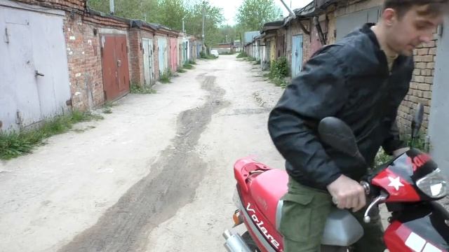 Как завести скутор с толкача смотреть онлайн