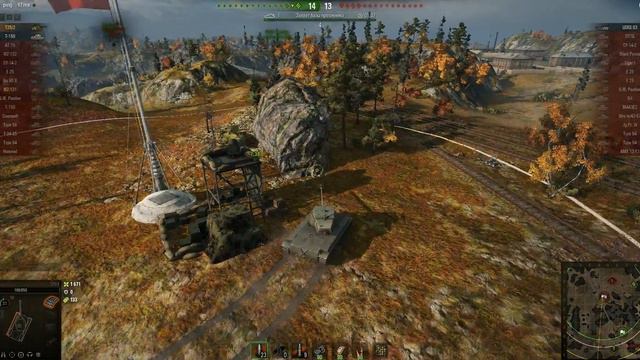 WoT девушка в танке играем во взводе на КВ-2, T-25/2 мини часть 3 смотреть онлайн