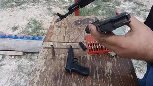 Тестирование новодельных белоносых холостых 5,45х39