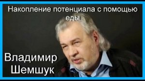 Накопление потенциала с помощью еды. Владимир Шемшук